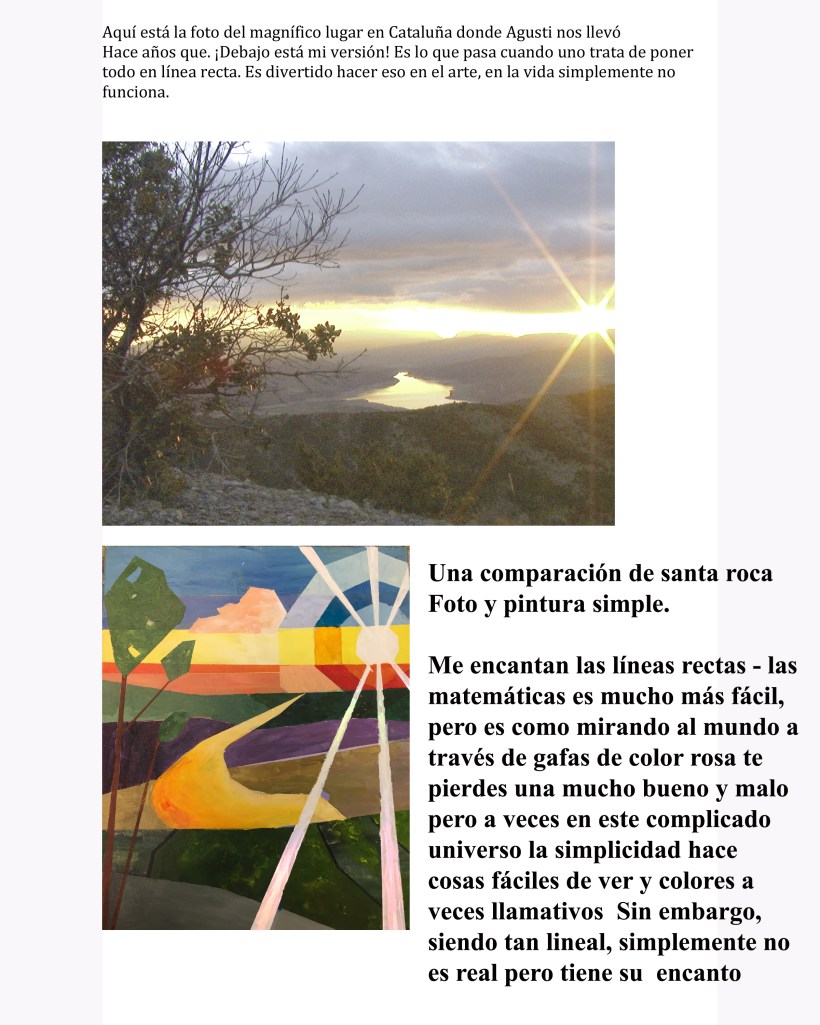 Comparison of Santa Roca in spanish